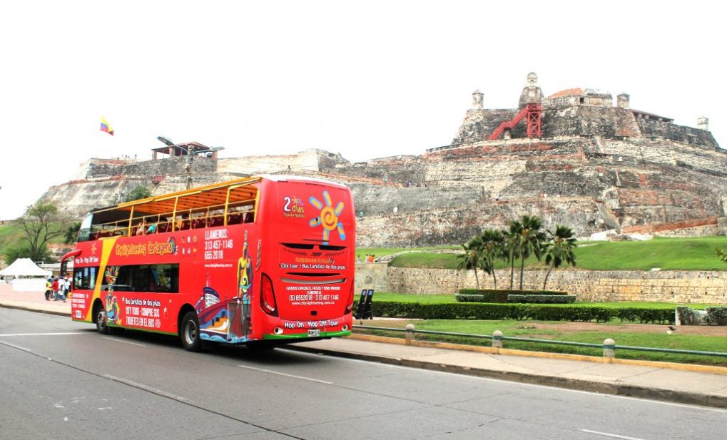 tour bus cartagena