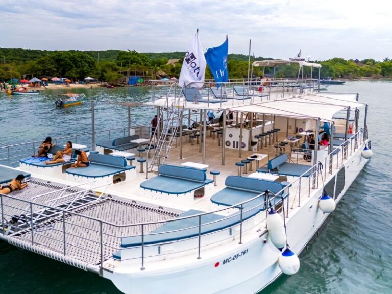 POR DENTRO CATAMARAN FLAMANTE