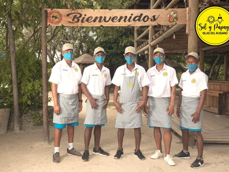 equipo de trabajo sol y papaya