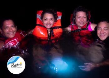 Playa Blanca Barú y plancton luminoso en Cartagena
