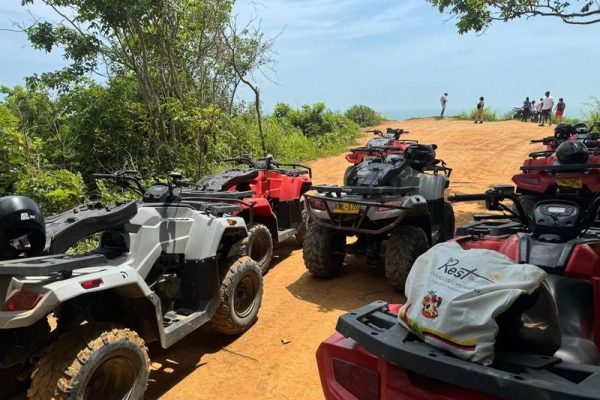 cuatrimotos listas para el tour
